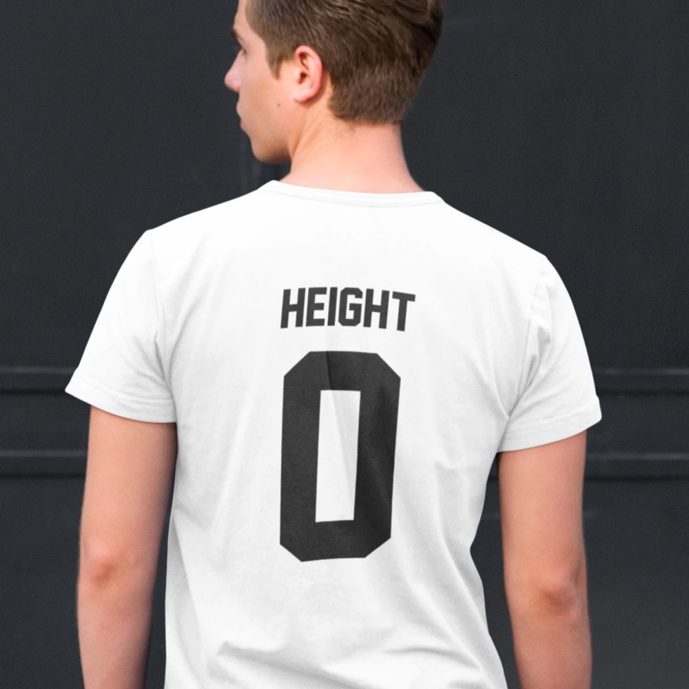 Anthony Height T-Shirt design 2 on MILLIONS